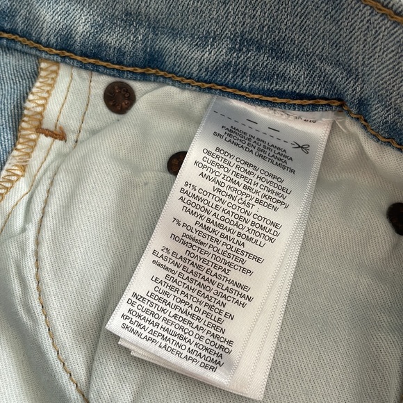 Polo Ralph Lauren Distressed Tompkins Skinny Crop Jeans - Picture 13 of 13